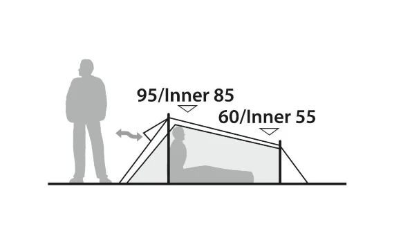 Arrow Head 100 Trekking Tent - Image 6