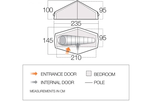 F10 Helium UL 1 Tent - Image 3