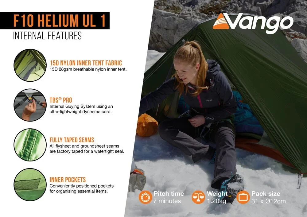 F10 Helium UL 1 Tent - Image 4