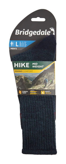 Men's Hike Midweight Comfort Sock - Image 3