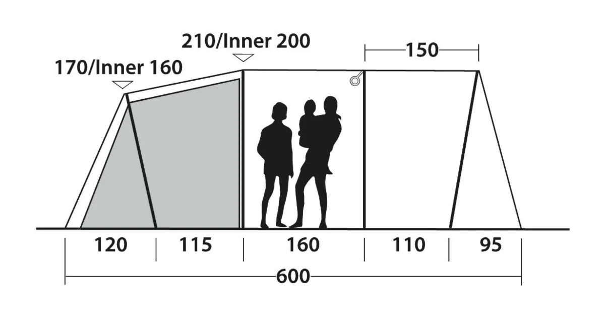 Rockwell 6 Poled Tent - Image 5