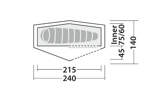 Starlight 1 Trekking Tent - Image 5
