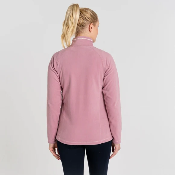 Women's Miska V Half Zip Fleece - Image 3